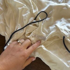 ZaraHome Satin Silk nightgown - bride getting ready morning of outfit!